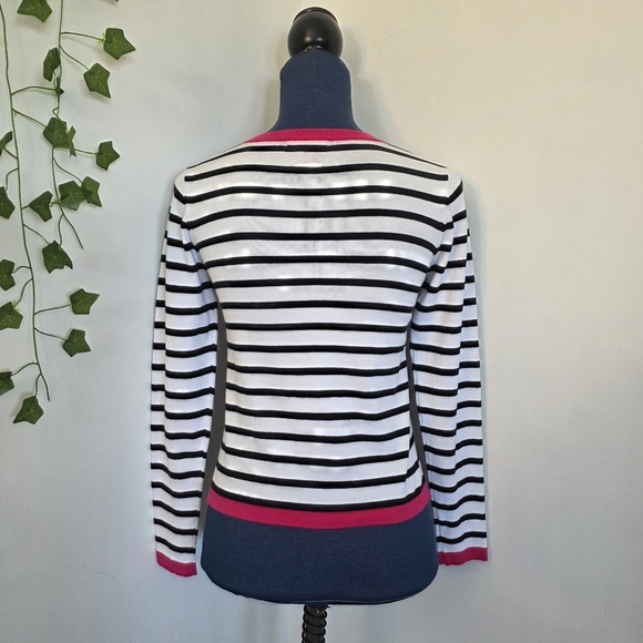 Sunny Leigh Thin Cardigan Button Down Sweater - Picture 9 of 10